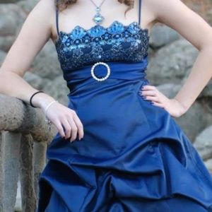 Navy Prom Dress